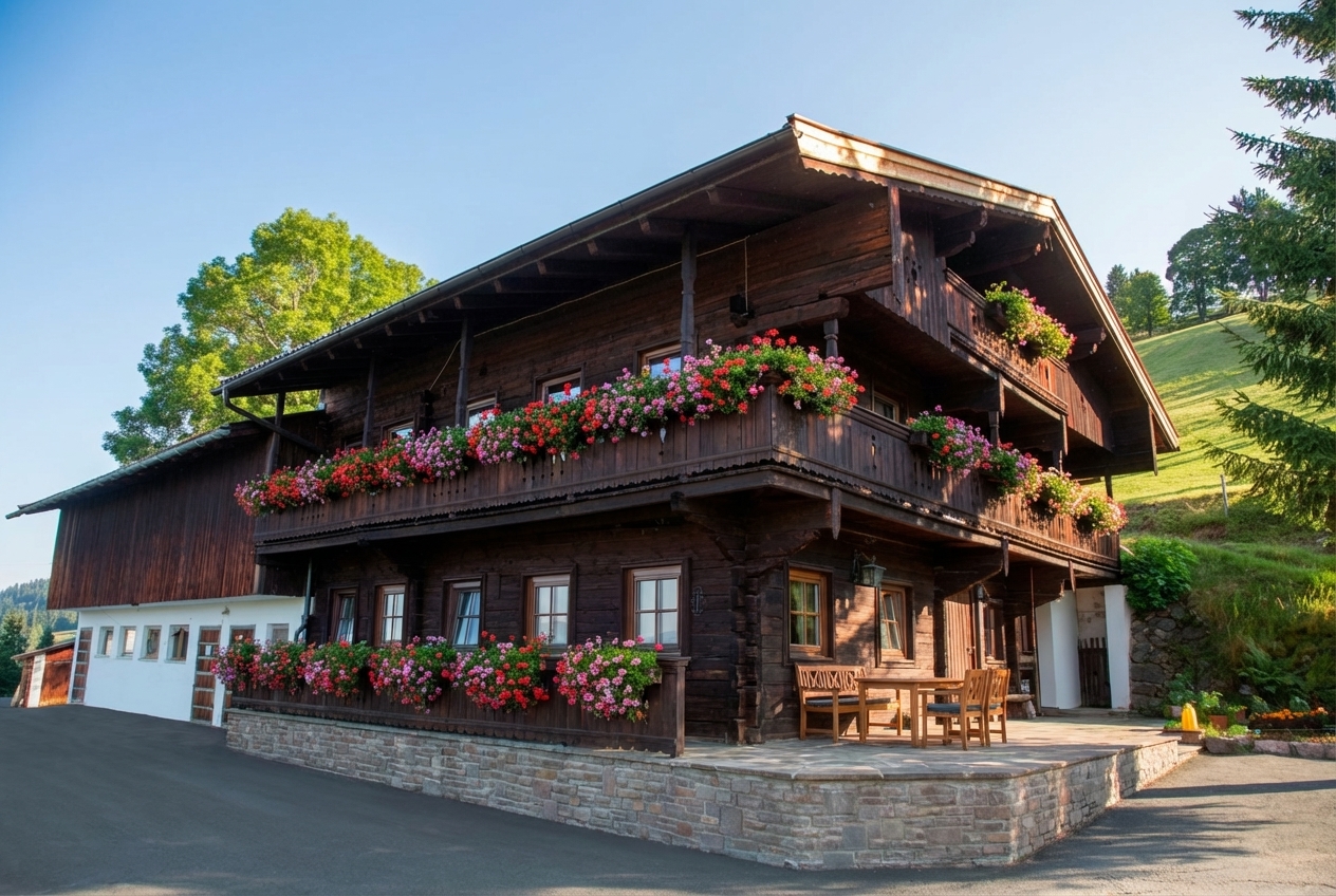 400 Jahre altes Haupthaus Hinterfoisching - Freizeitwohnsitz Tirol mit 226m² Wohnfläche, Westendorf nahe Kitzbühel